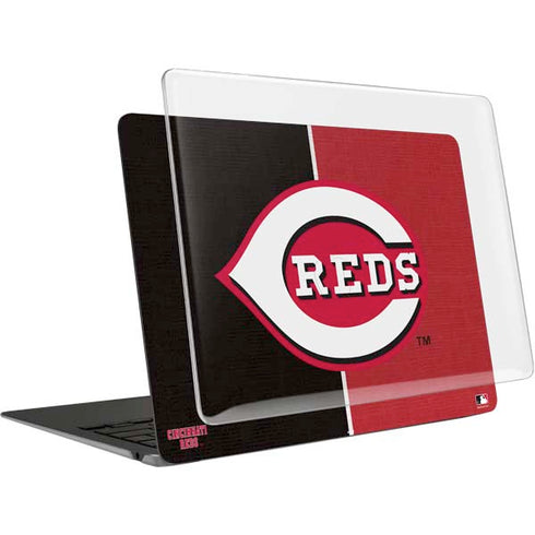 MLB Cincinnati Reds Split MacBook Air 13in M1 (2021) Case plus Skin