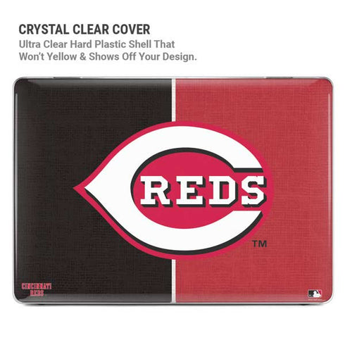 MLB Cincinnati Reds Split MacBook Air 13in M1 (2021) Case plus Skin