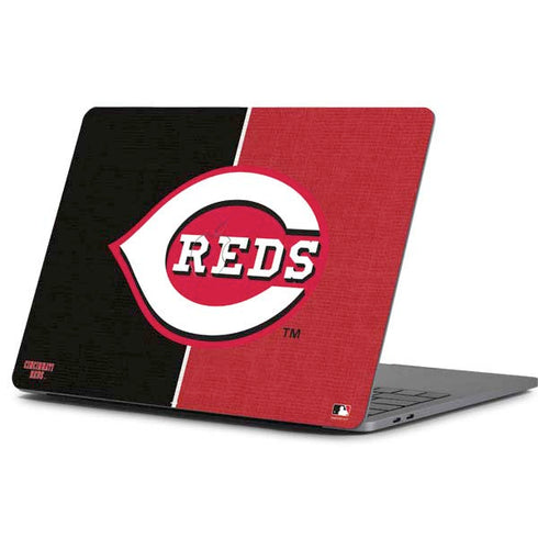 MLB Cincinnati Reds Split Apple MacBook Pro 13-inch Skin