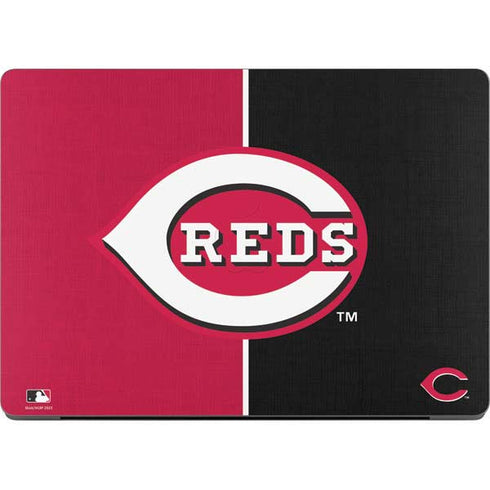 MLB Cincinnati Reds Split MacBook Pro 14in (2021-24) Skin
