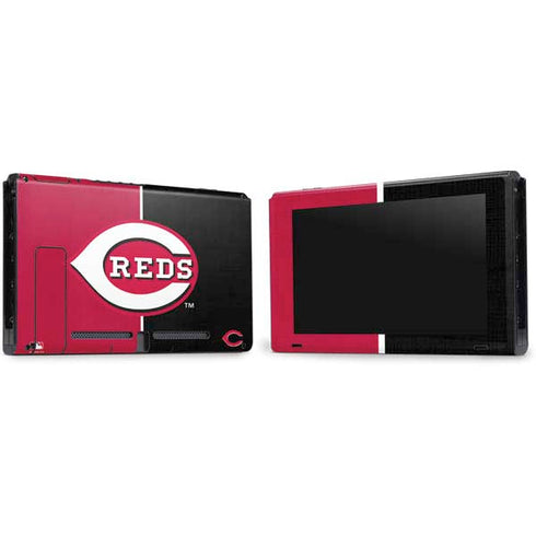 MLB Cincinnati Reds Split Nintendo Switch Bundle Skin