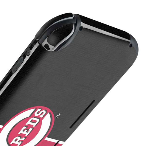 MLB Cincinnati Reds Split Nintendo Switch Lite Skin