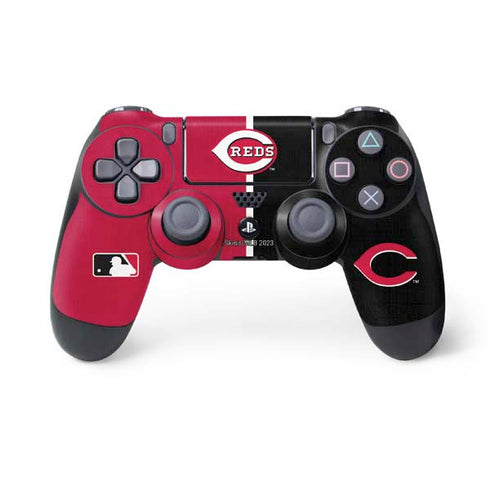 MLB Cincinnati Reds Split PS4 Controller Skin