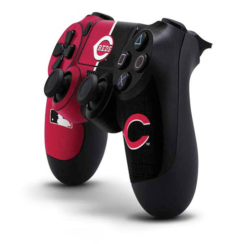 MLB Cincinnati Reds Split PS4 Controller Skin