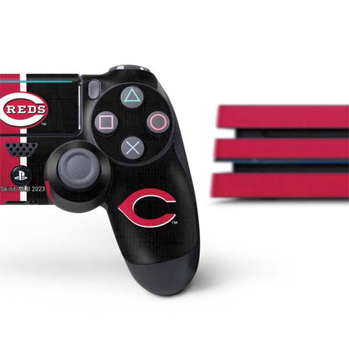 MLB Cincinnati Reds Split PS4 Pro Bundle Skin