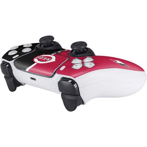 MLB Cincinnati Reds Split PS5 Controller Skin