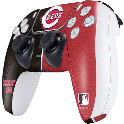 MLB Cincinnati Reds Split PS5 Controller Skin