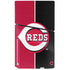 MLB Cincinnati Reds Split PS5 Slim Disk Console Skin