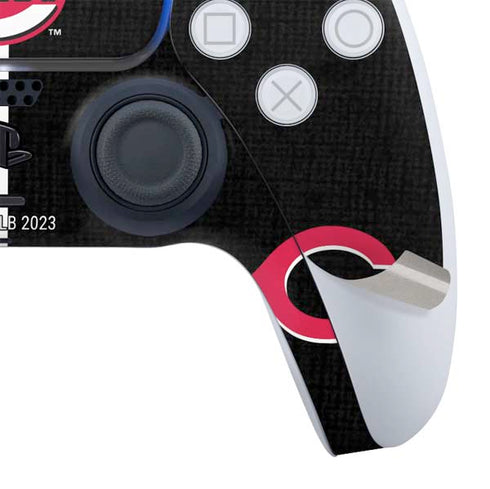 MLB Cincinnati Reds Split PS5 Slim Digital Edition Bundle Skin