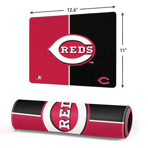 MLB Cincinnati Reds Split Gaming Mouse Pad