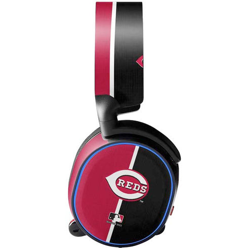 MLB Cincinnati Reds Split SteelSeries Arctis 5 Skin
