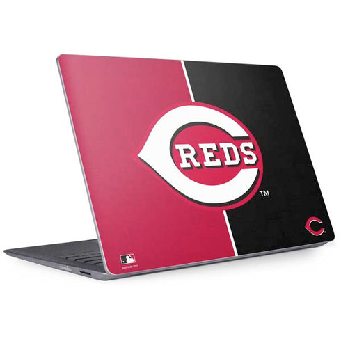 MLB Cincinnati Reds Split Surface Laptop 2 Skin