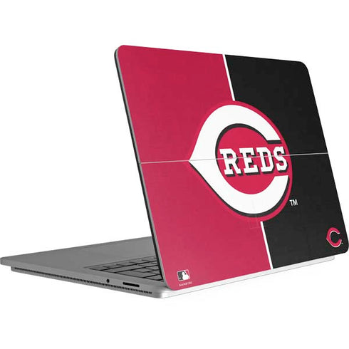 MLB Cincinnati Reds Split Surface Laptop Studio Skin