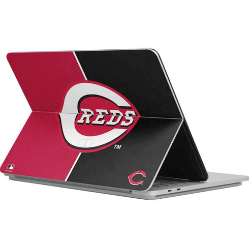 MLB Cincinnati Reds Split Surface Laptop Studio Skin