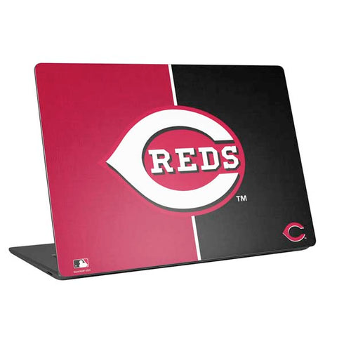 MLB Cincinnati Reds Split Universal Laptop 11in (8.8 x 6.2in) Skin