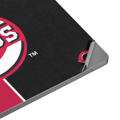 MLB Cincinnati Reds Split Universal Laptop 15in (12.2 x 8.8in) Skin