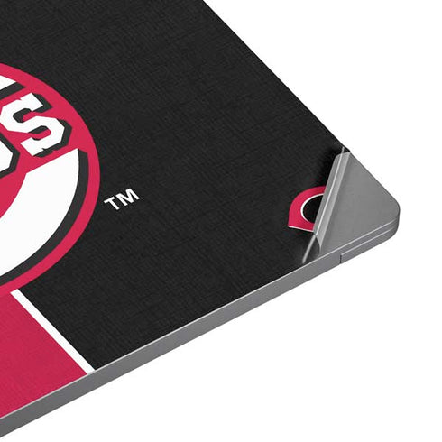 MLB Cincinnati Reds Split Universal Laptop 18in (14.6 x 10.6in) Skin