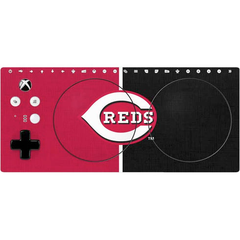 MLB Cincinnati Reds Split Xbox Adaptive Controller Skin