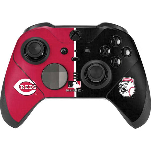 MLB Cincinnati Reds Split Xbox Elite Wireless Controller Series 2 Skin