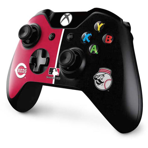 MLB Cincinnati Reds Split Xbox One Controller Skin