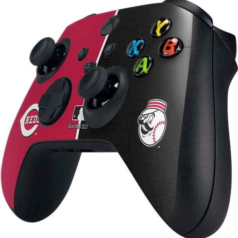 MLB Cincinnati Reds Split Xbox Series X Controller Skin