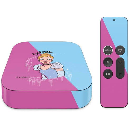 Disney Princess Cinderella Art Apple TV Skin