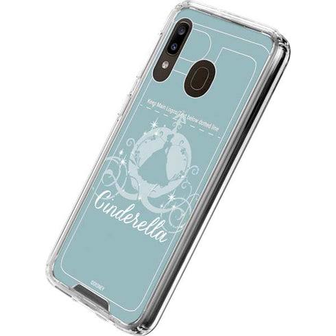 Disney Cinderella Carriage Galaxy A30 Clear Case