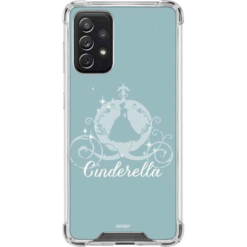 Disney Cinderella Carriage Galaxy A72 5G Clear Case