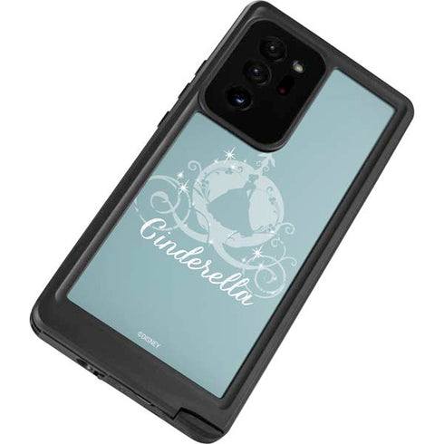 Disney Cinderella Carriage Galaxy Note20 Ultra 5G Waterproof Case