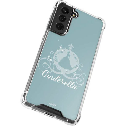 Disney Cinderella Carriage Galaxy S22 Clear Case