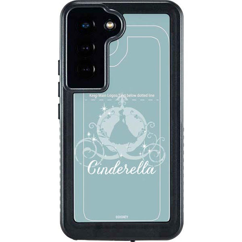 Disney Cinderella Carriage Galaxy S23 Waterproof Case
