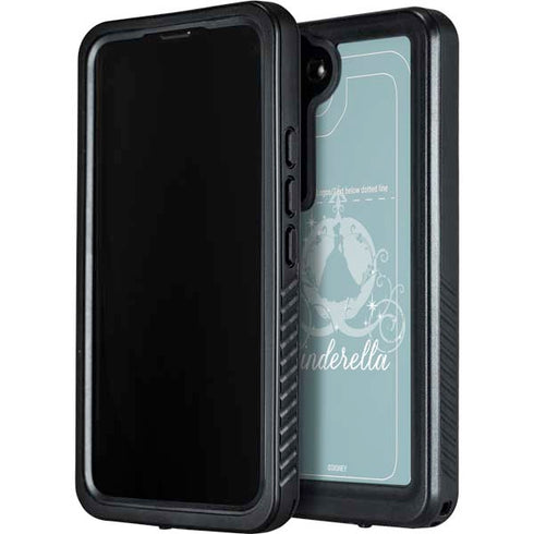 Disney Cinderella Carriage Galaxy S23 Waterproof Case
