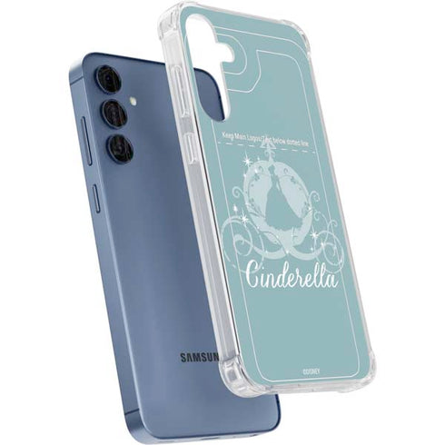 Disney Cinderella Carriage Galaxy S24 Clear Case