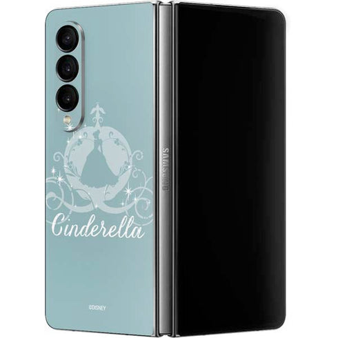Disney Cinderella Carriage Galaxy Z Fold4 5G Skin