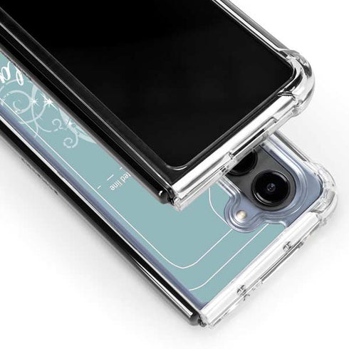 Disney Cinderella Carriage Galaxy Z Fold5 5G Clear Case