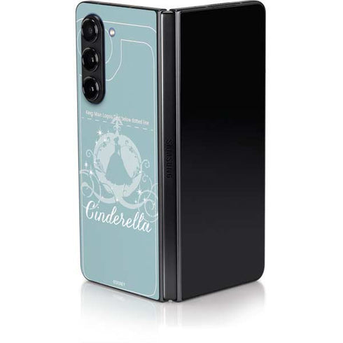 Disney Cinderella Carriage Galaxy Z Fold5 5G Skin