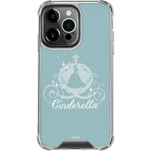 Disney Cinderella Carriage iPhone 14 Pro Clear Case