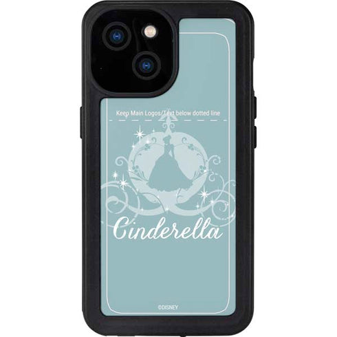 Disney Cinderella Carriage iPhone 15 Waterproof Case