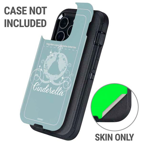 Disney Cinderella Carriage Otterbox Defender iPhone Skin