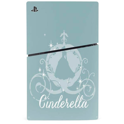 Disney Cinderella Carriage PS5 Slim Digital Edition Bundle Skin