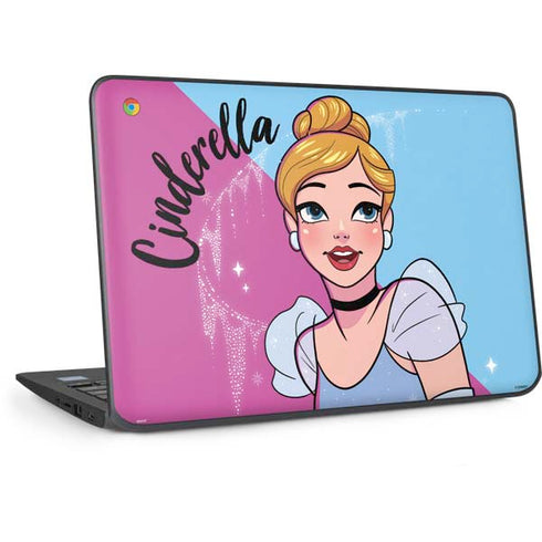 Disney Princess Cinderella Art HP Chromebook Skin