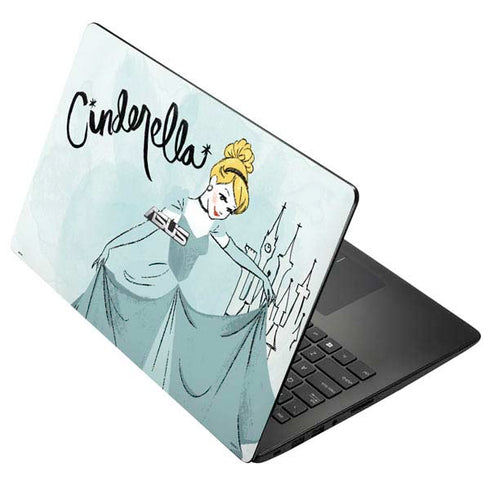 Disney Princess Cinderella Curtsy Art Asus X502CA 15.6 Skin