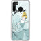 Disney Princess Cinderella Curtsy Art Galaxy A21 Clear Case