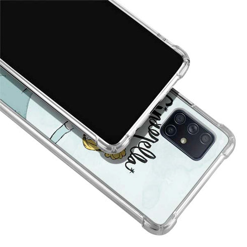 Disney Princess Cinderella Curtsy Art Galaxy A71 5G Clear Case