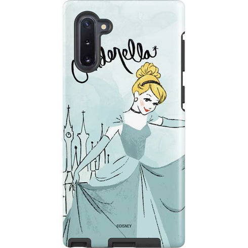 Disney Princess Cinderella Curtsy Art Galaxy Note 10 Pro Case