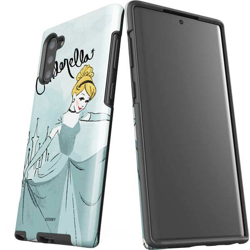 Disney Princess Cinderella Curtsy Art Galaxy Note 10 Pro Case