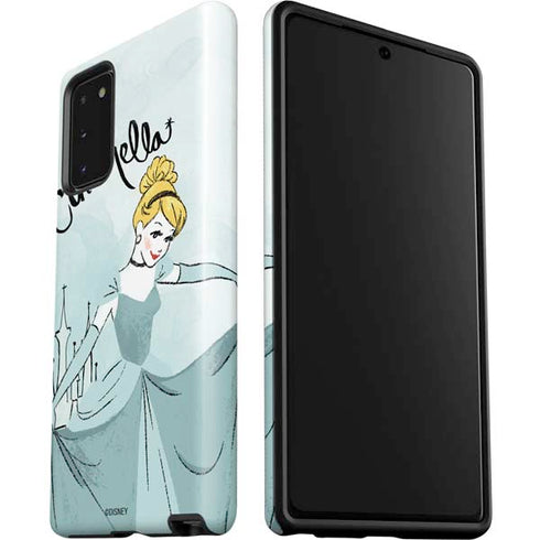 Disney Princess Cinderella Curtsy Art Galaxy Note20 5G Pro Case