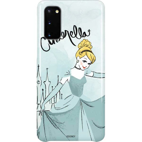 Disney Princess Cinderella Curtsy Art Galaxy S20 Lite Case