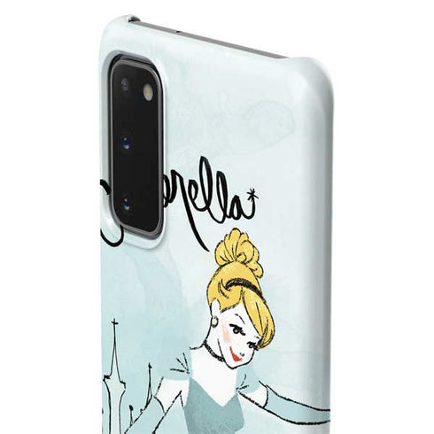 Disney Princess Cinderella Curtsy Art Galaxy S20 Lite Case