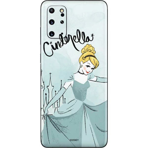 Disney Princess Cinderella Curtsy Art Galaxy S20 Plus Skin